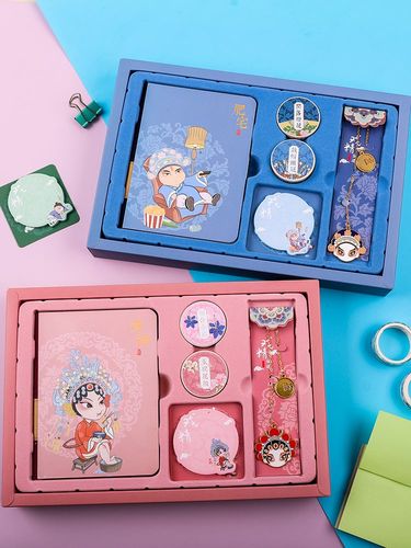 故宫文创产品中国国风戏精当道创意戏曲曲风书签