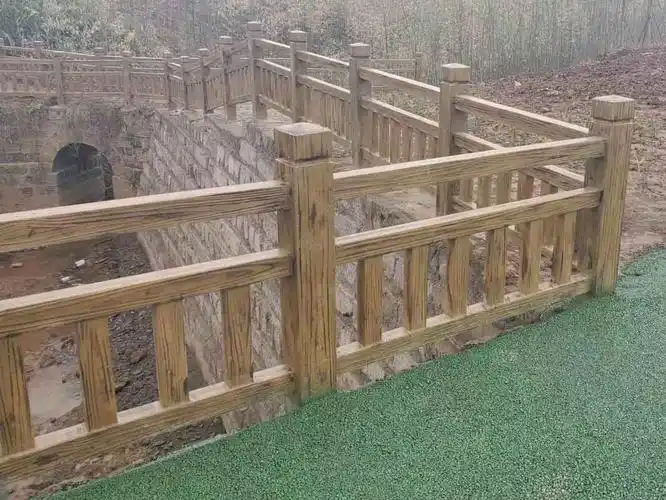 南充水泥仿木栏杆