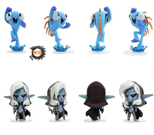 cute but deadly 随机小手办 隐形阿尔萨斯 稀有鱼人 泽拉图