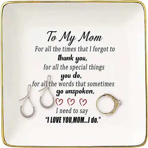 母亲节圣诞节生日礼物送给妈妈,岳母,新母亲 - i love you mom i do