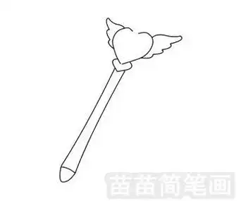 魔法棒简笔画简单又漂亮