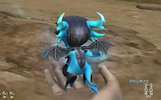 【cf】超可爱的最新近战迷你深渊冰龙试玩