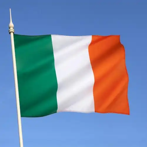 爱尔兰国旗旗帜 现货 90*150cm 4号旗 小额批发 各国国旗