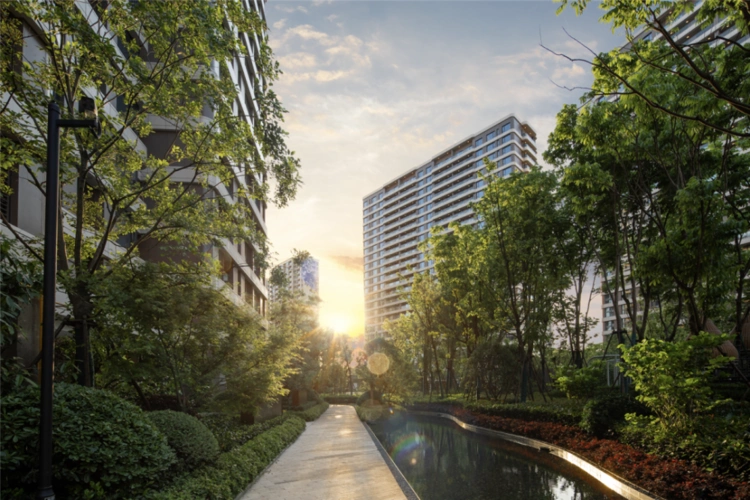 江河汇品质楼盘都会森林交付挂牌价9万实景图太惊艳