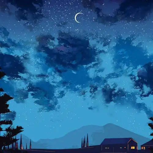 二次元动漫风景头像