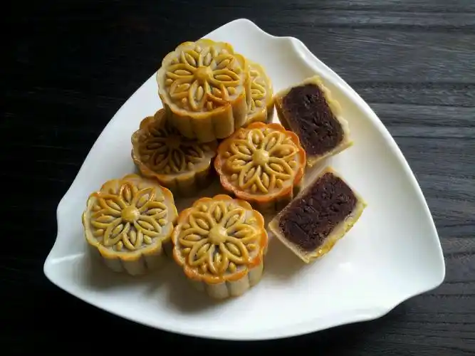 红豆月饼