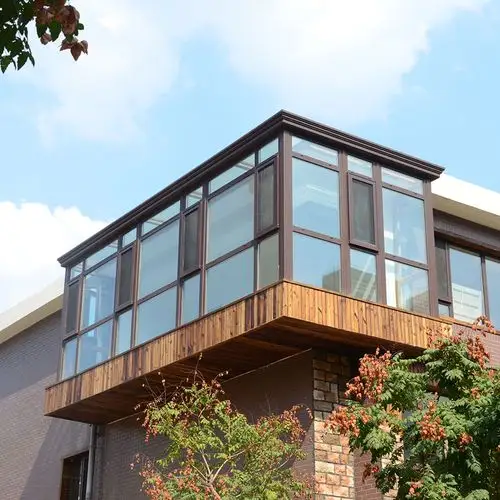 阳光房铝合金门窗断桥铝露台封阳台玻璃阳光房一帆风顺系列