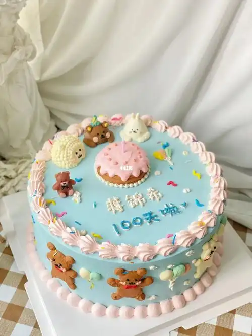宝宝100天蛋糕
