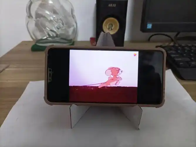 教你用一张纸一分钟制作一个手机支架如何用一张纸做一个手机支架