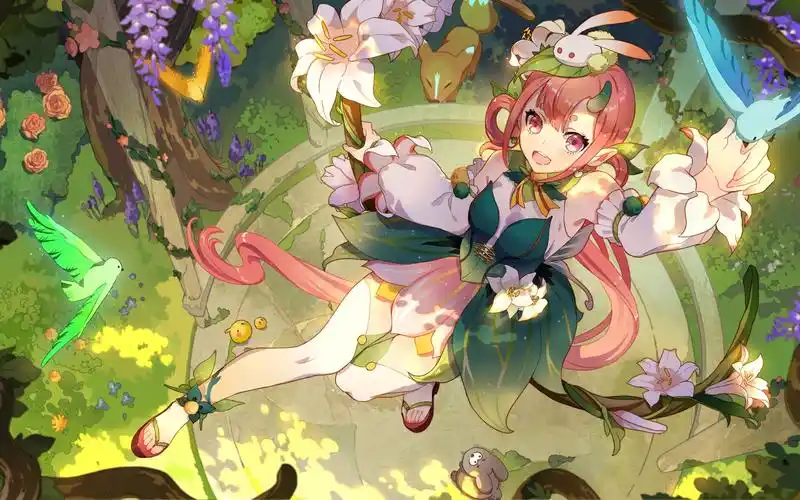 【非人学园】-历尽千辛万苦得到的皮肤,肆季花仙子实战.