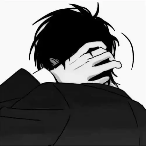 韩国动漫头像男生黑白高清图片