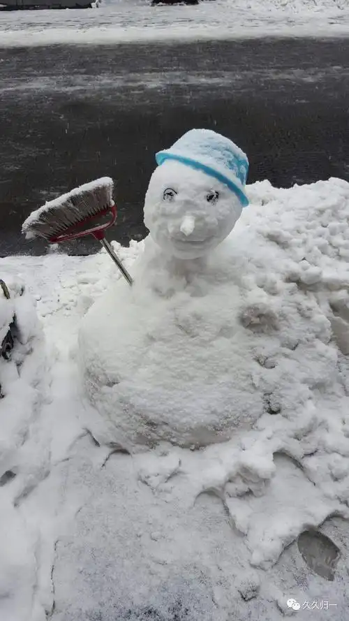 十年了!南京堆雪人的水平停滞十年了!