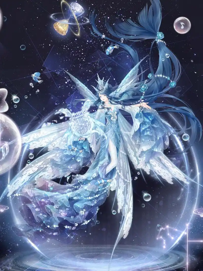 奇迹暖暖:鲛鱼套和小鲛人的美图安利,海中绝美的风景