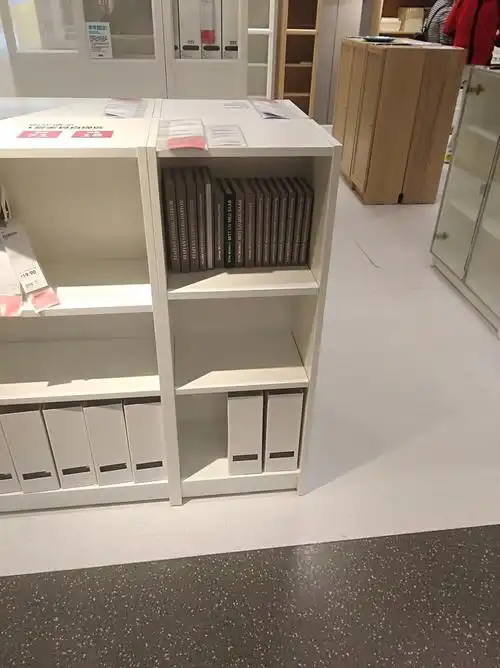 书架国内宜家毕利白色现代简约释放收纳ikea代购书架