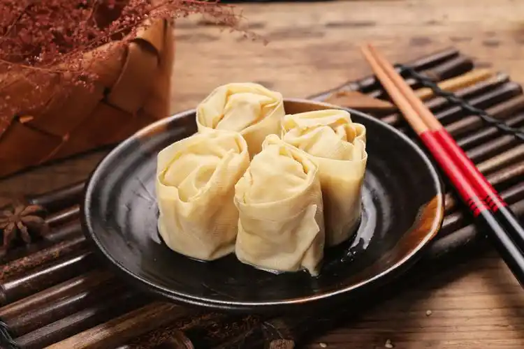 丁莲芳千张包子湖州特产小吃方便速冻食品传统口味千张