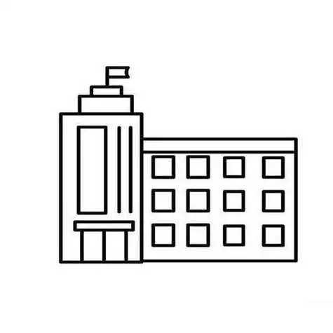 现代教学楼简笔画怎么画