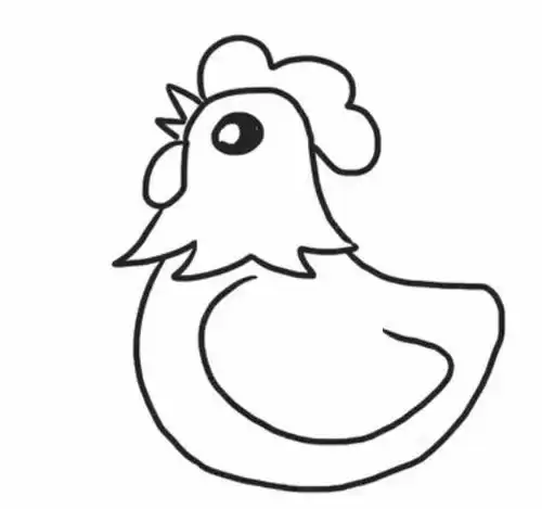 动物简笔画简单一笔画