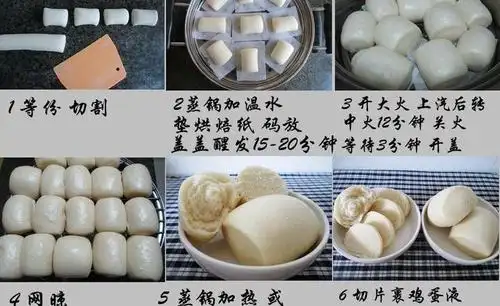 话说馒头﹍﹎附奶香刀切甜馒头的制作