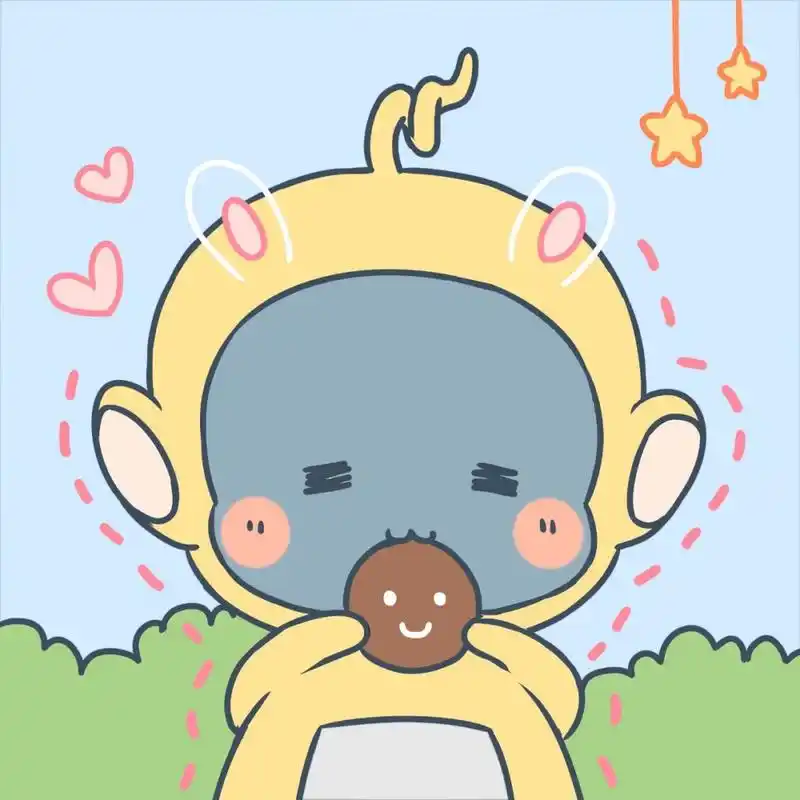 天线宝宝情侣头像🧡💚❤️💜超萌的卡通头像 🥳更新一组