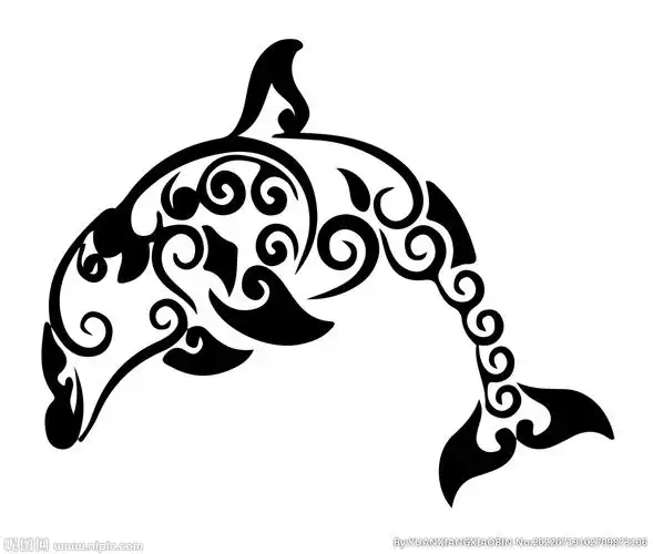 创意剪影造型鱼设计图__其他素材_底纹边框_设计图库_昵图网nipic.com