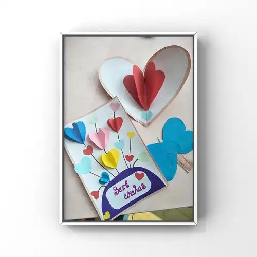 用爱心卡表达"爱"