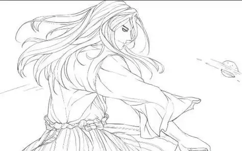 橘右京的简笔画怎么画