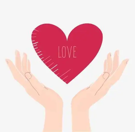 托举的双手简笔画