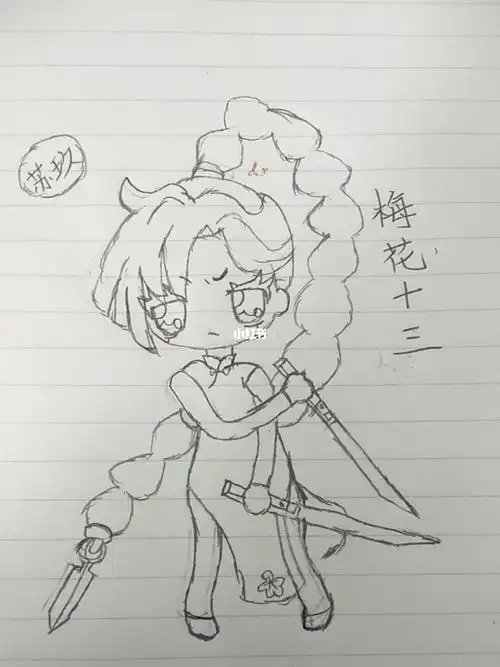 简笔画梅花十三简笔画文化绘画梅花十三q版简笔画梅花十三简笔画简笔