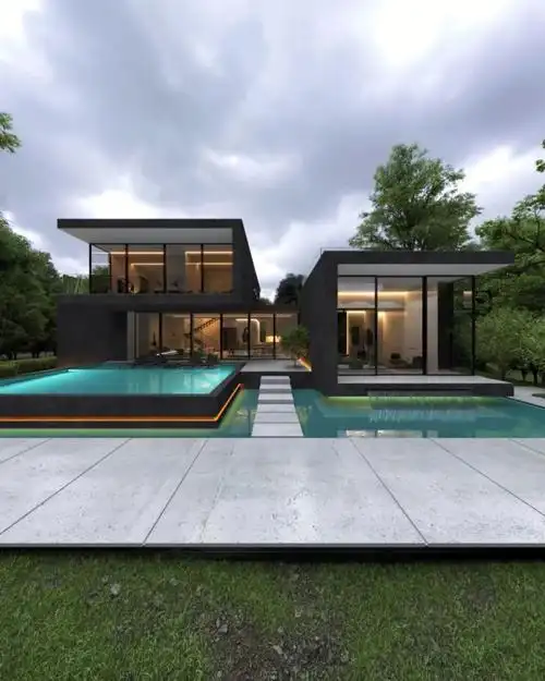 600㎡极简别墅漂亮