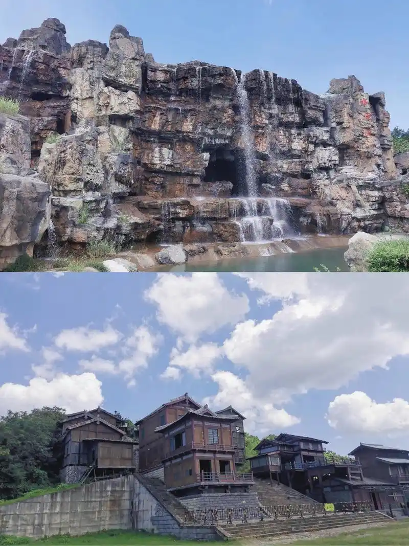 象山影视城 宁波象山影视城坐落在浙江省象山县新桥镇大塘港生态旅游