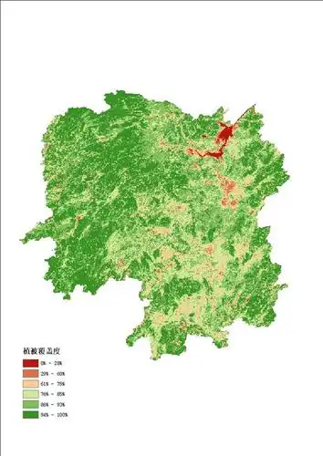 湖南省植被覆盖情况