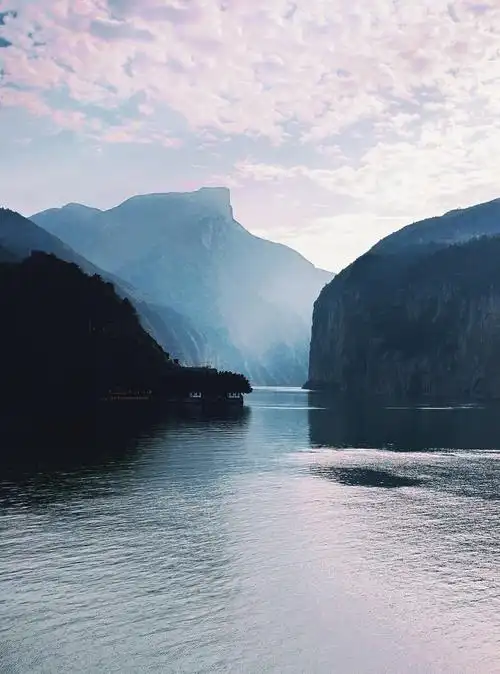 高峡出平湖2夔门雄风摄于长江三峡