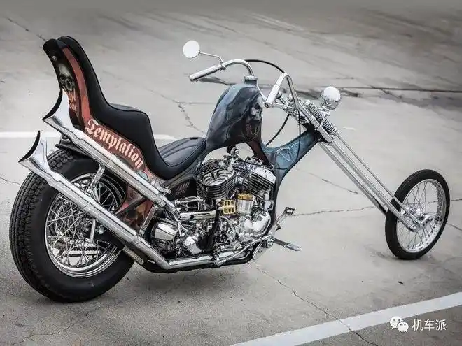 定制诱惑与救赎哈雷戴维森chopper改装欣赏