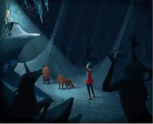 《纳尼亚传奇》——百词斩阅读计划 罗雨舒插画