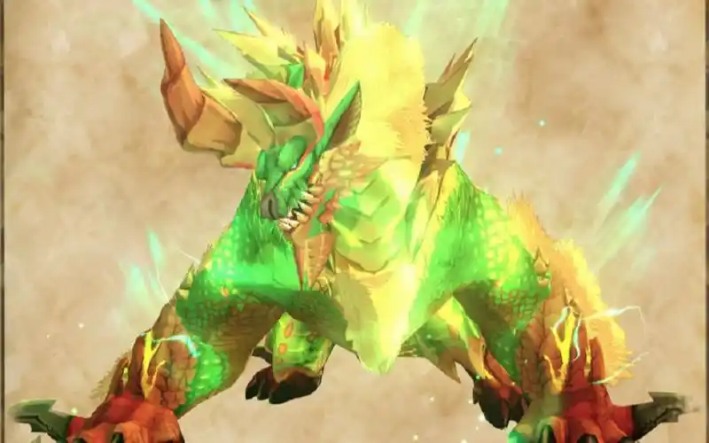 怪物猎人物语2破灭之翼金雷公雷狼龙简易打法(快捷攻略看简介)