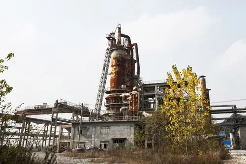 安徽合肥老工业基地记忆原马钢合肥钢铁公司石灰窑