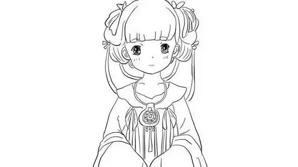 简笔画古装美女古装女孩儿简笔画评论20287字