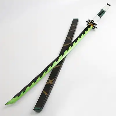鬼灭之刃刀不死实弥剑士动漫武器木制道具开刃cosplay配件