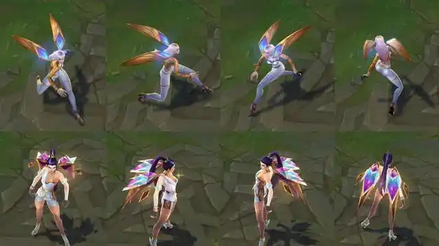 kdaallout至臻卡莎皮肤特效展示