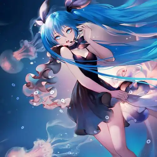 wallpaperengine海中初音动态壁纸