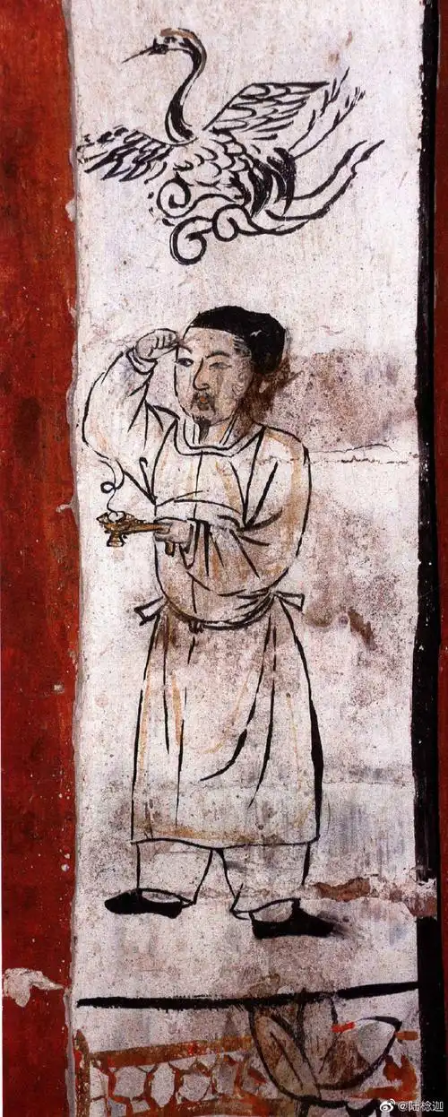 生活在古代#金朝男女服饰明昌七年1196年甘泉县柳河湾村金墓着装风格