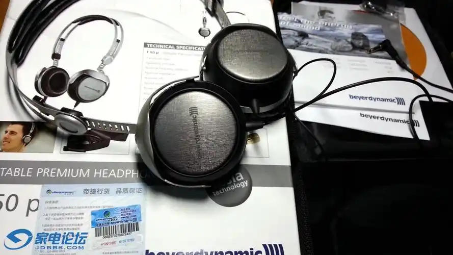 全新beyerdynamic/拜亚动力t50p 二代便携头戴式发烧hifi耳机