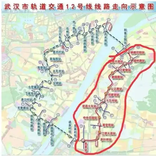 换乘之王武汉地铁12号线再出新进展