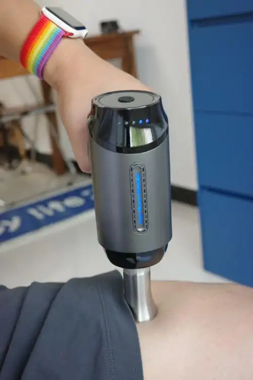 运动后:筋膜枪 冰美式