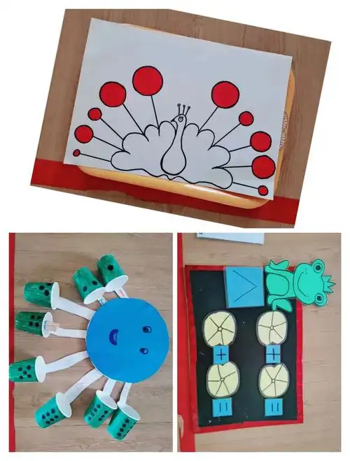 《巧手自制 创意无限》鸿瑞星光幼儿园蒙氏精美延伸教具