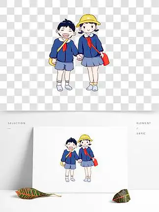 【背书包奔跑的小学生q版】图片免费下载_背书包奔跑的小学生q版素材_