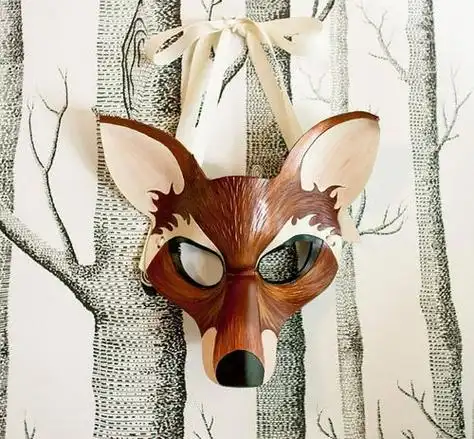 狐狸面具简笔画狐狸面具简笔画简单