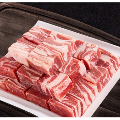 棠鲜生 羊腩肉新鲜切块 宁夏滩羊肉 无骨生羊肉 2斤装