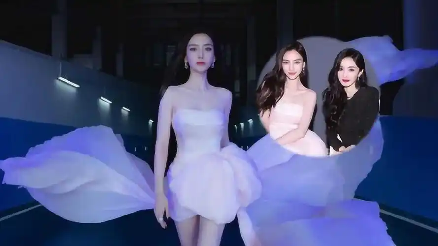angelababy和杨幂同框,杨氏姐妹花挺会挑礼服裙,真养眼