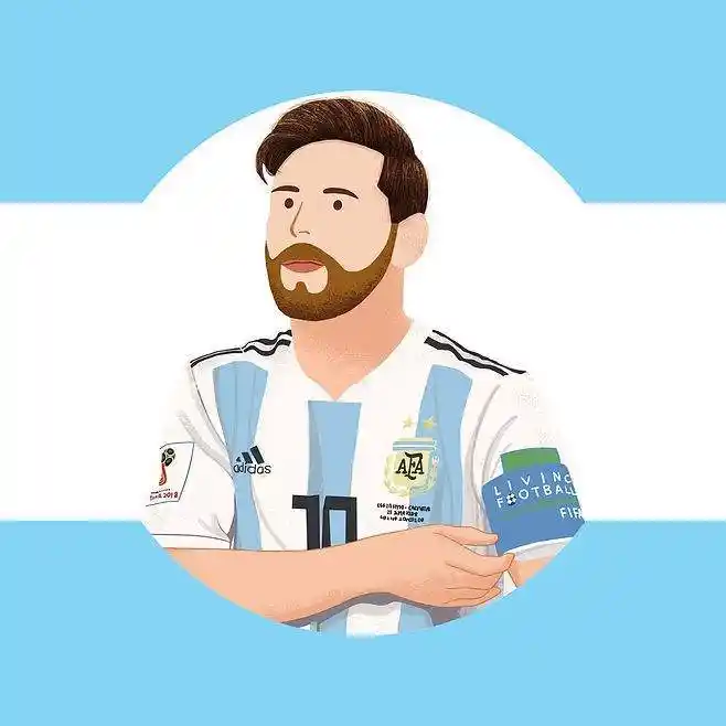 梅西卡通漫画,阿根廷国家队时期的